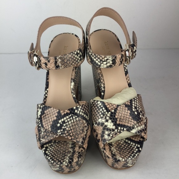 NEW Kate Spade Grace Chic Platform Stiletto Heels Sandals 6 - Picture 2 of 10